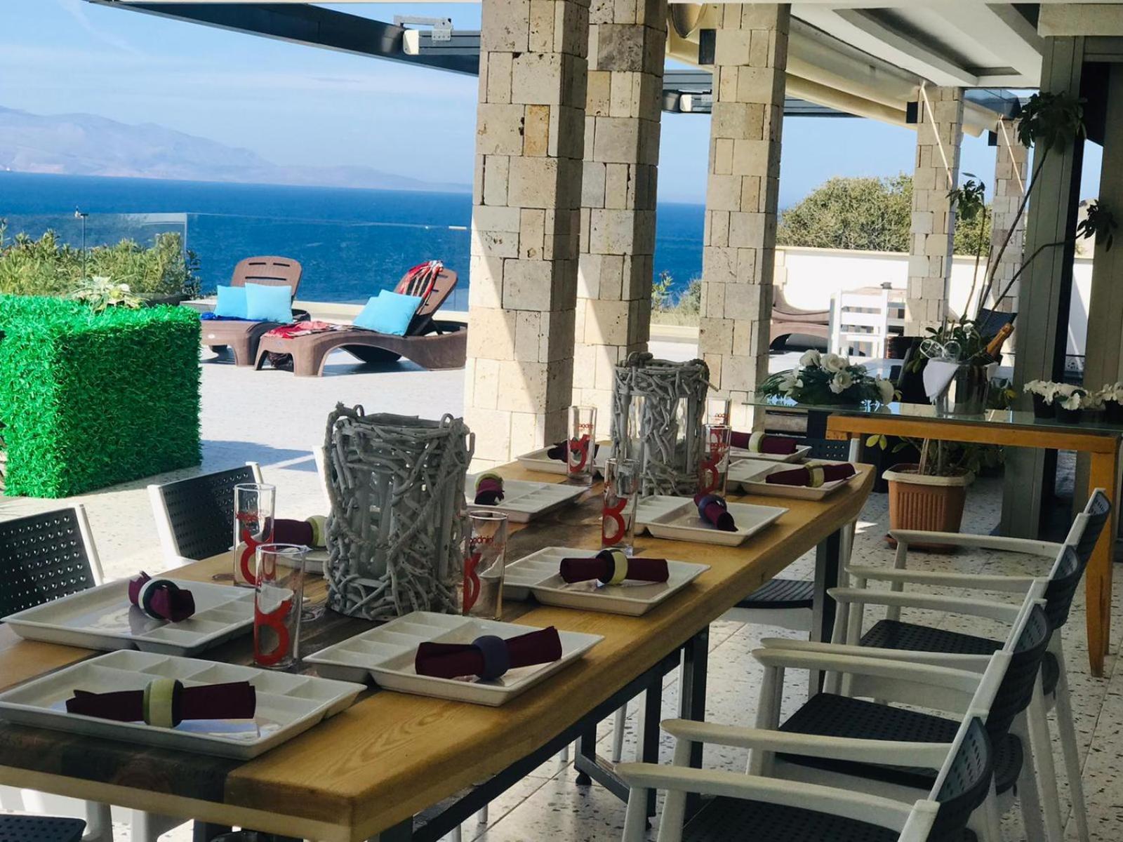 Mavi Panorama Villa Çeşme Exteriör bild